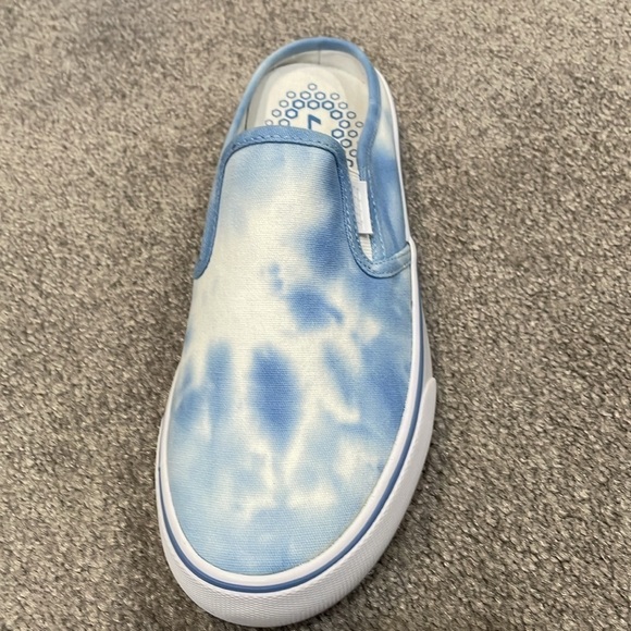 NWB Lugz Womens mule blue/white slip on sneakers. Size 7.5 - Picture 4 of 6
